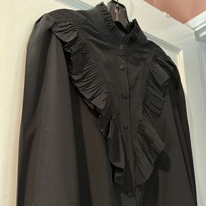 Zadig and Voltaire Deluxe black silk shirt in excellent condition!